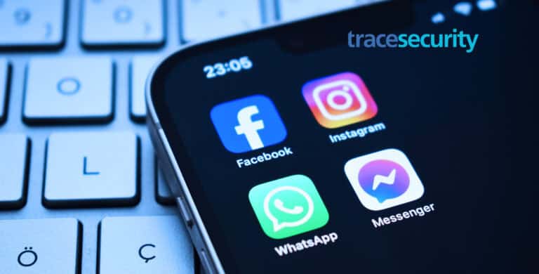 meta icons on a phone tracesecurity Meta Pixel and the Android Loop