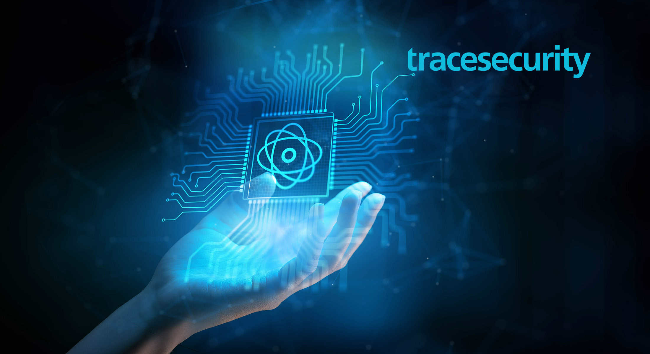 hand holding computer chip tracesecurity will quantum computing ruin cybersecurity